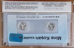 MİNE KOŞAN - KAHİRE'DE (1991) - KASET TÜRKÜOLA / ÖZER KARDEŞLER / MAVİ BANDROL SIFIR