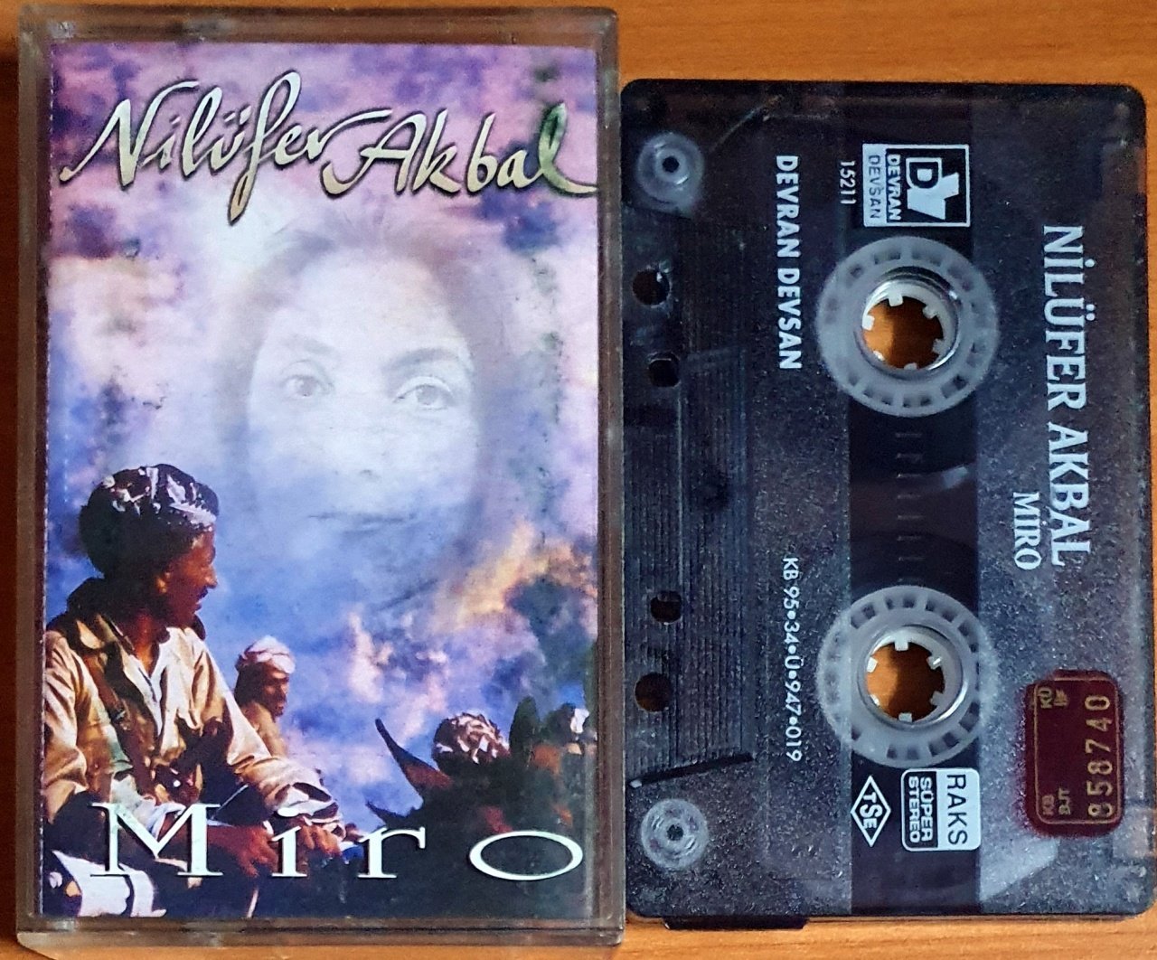 NİLÜFER AKBAL - MİRO (1995) - KASET 2.EL