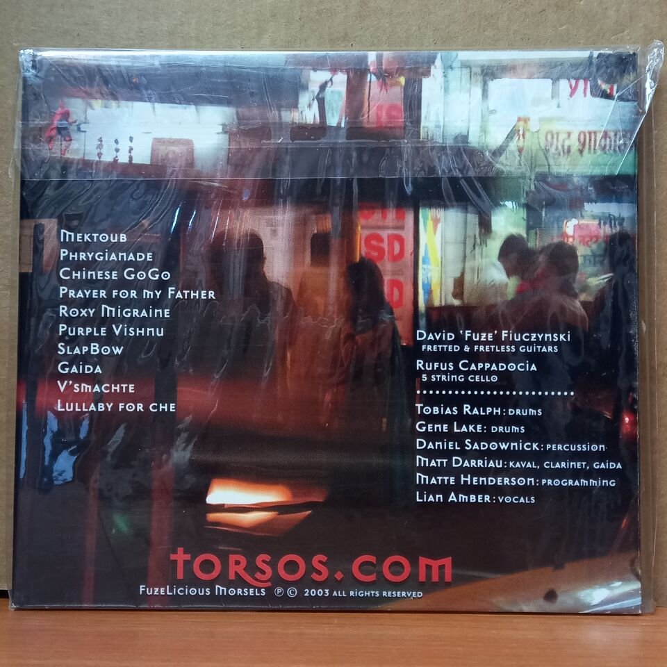 DAVID FIUCZYNSKI, RUFUS CAPPADOCIA – KIF (2003) - CD SIFIR