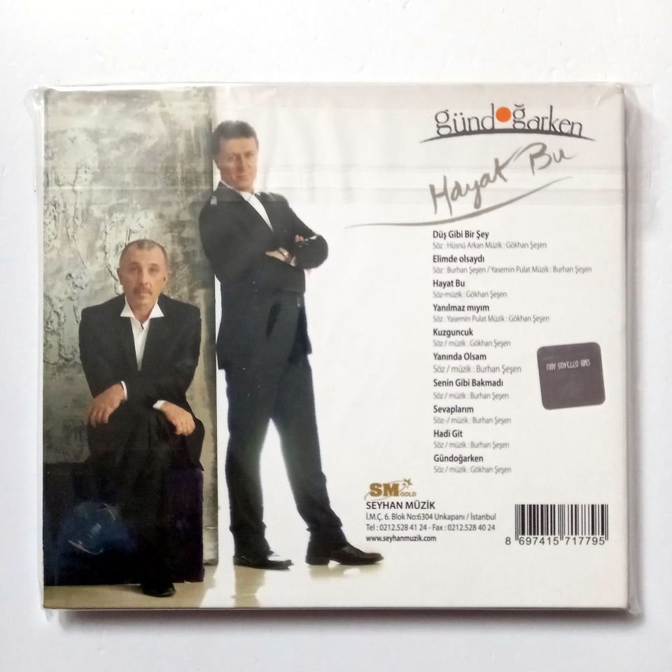 GRUP GÜNDOĞARKEN – HAYAT BU (2008) - CD SIFIR