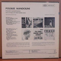 POLSKIE MANDOLINI - POLISH MANDOLIN SOCIETY - LP 2.EL PLAK