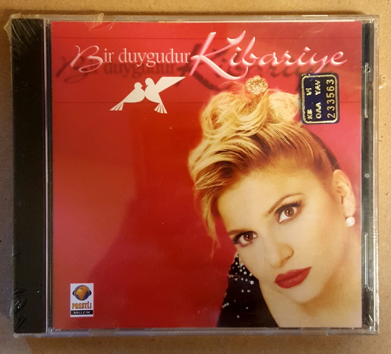 KİBARİYE - BİR DUYGUDUR (1998) - CD ESKİ LACİVERT BANDROL SIFIR