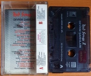 RED SONGS 2 / DÜNYA DEVRİM ŞARKILARI (1993) - KASET 2.EL