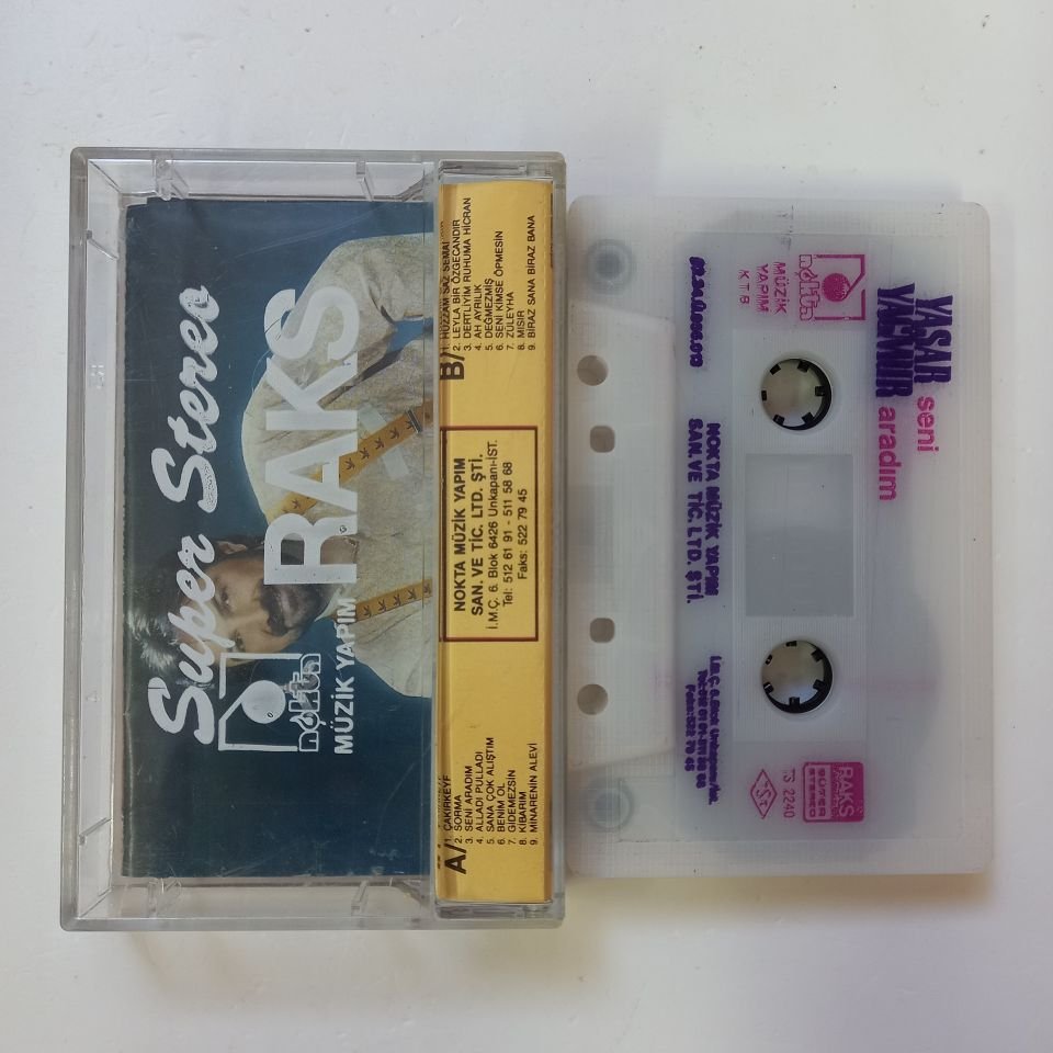 YAŞAR YAĞMUR - SENİ ARADIM (1992) - KASET 2.EL