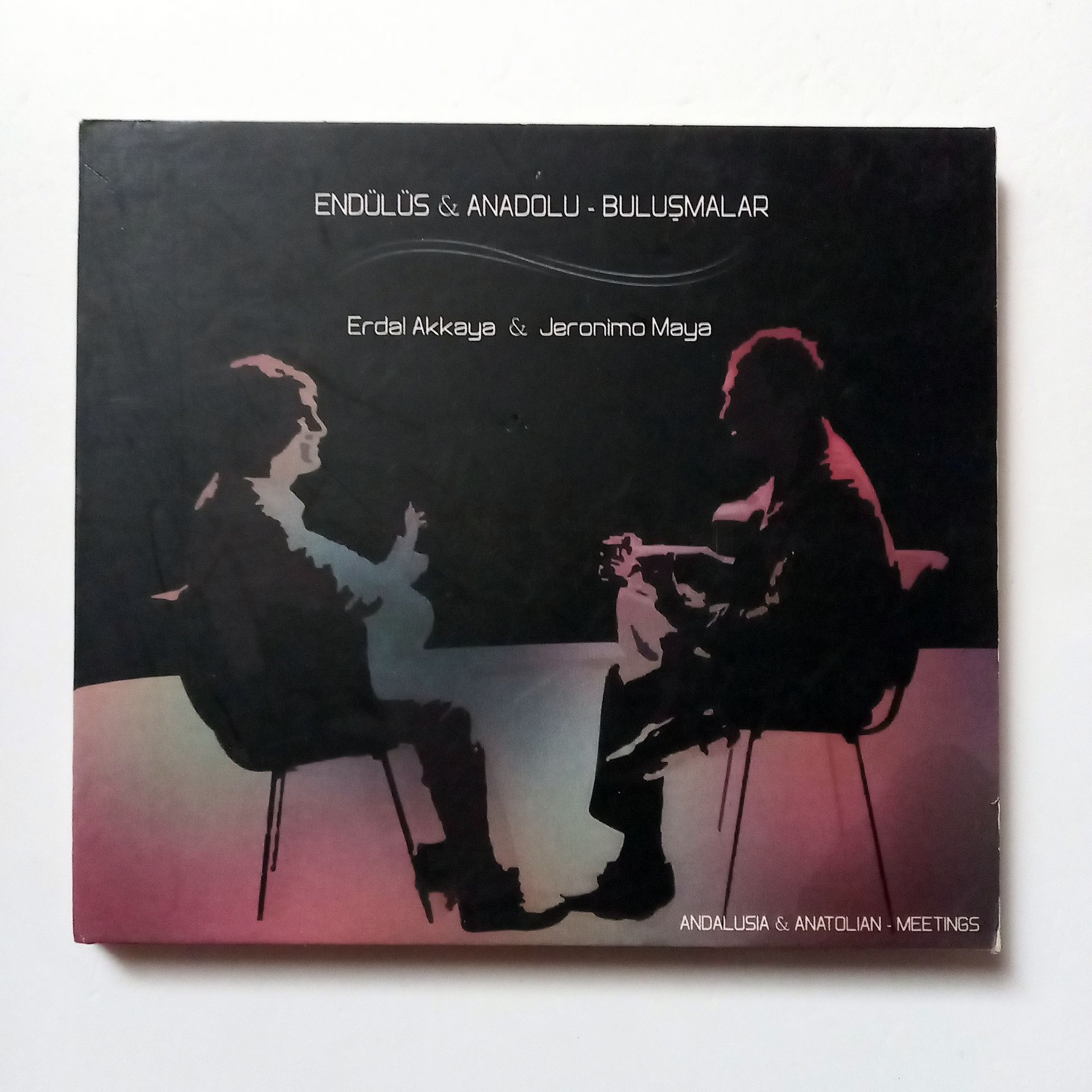 ERDAL AKKAYA & JERONİMO MAYA – ENDÜLÜS / ANADOLU - BULUŞMALAR (2014) - CD 2.EL