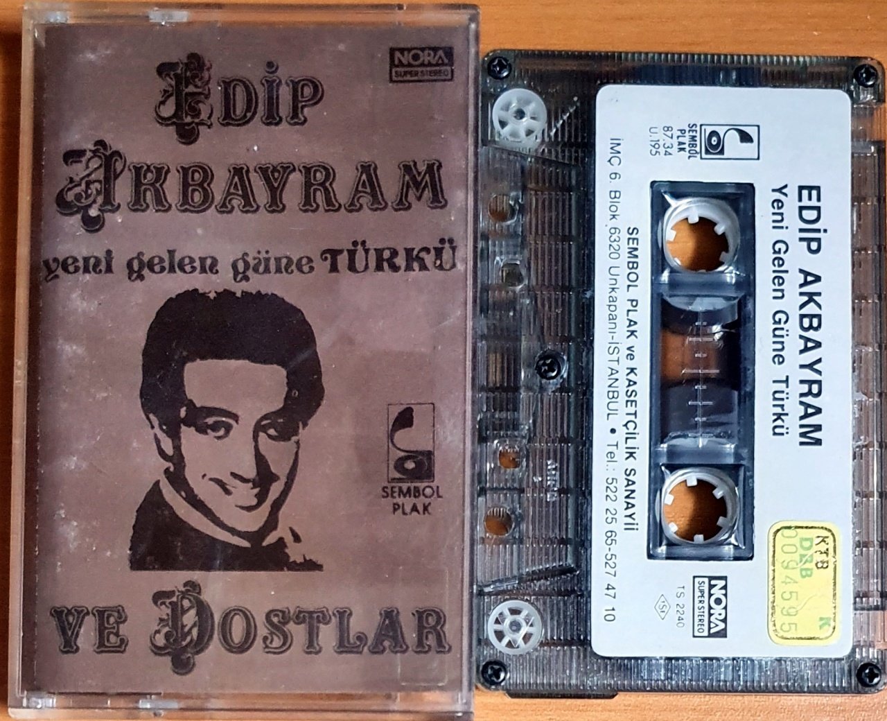 EDİP AKBAYRAM VE DOSTLAR - YENİ GELEN GÜNE TÜRKÜ (1987) - KASET SEMBOL 2.EL