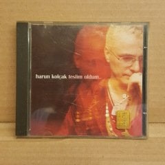 HARUN KOLÇAK - TESLİM OLDUM (1998) - CD SARI PLASTİK BANDROL 2.EL