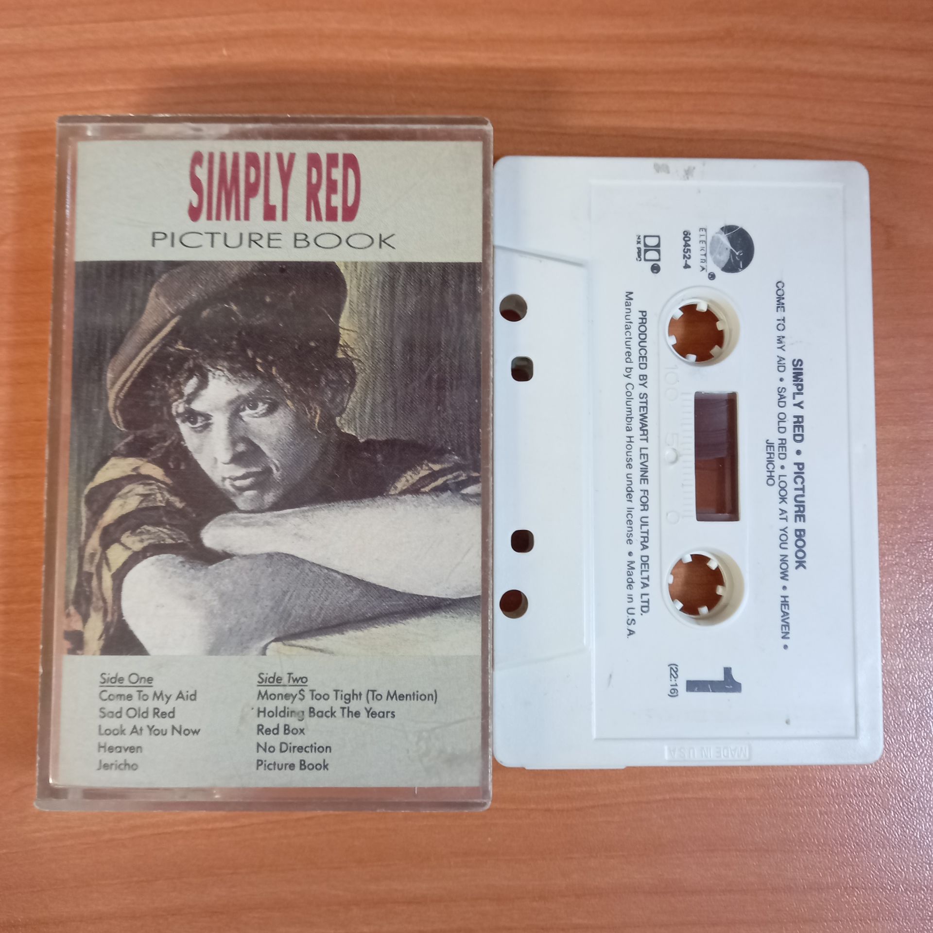 SIMPLY RED - PICTURE BOOK (1985) - KASET 2.EL