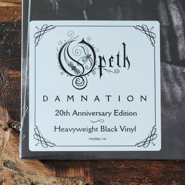 OPETH - DAMNATION (2003) - LP 180GR 2023 EDITION SIFIR PLAK