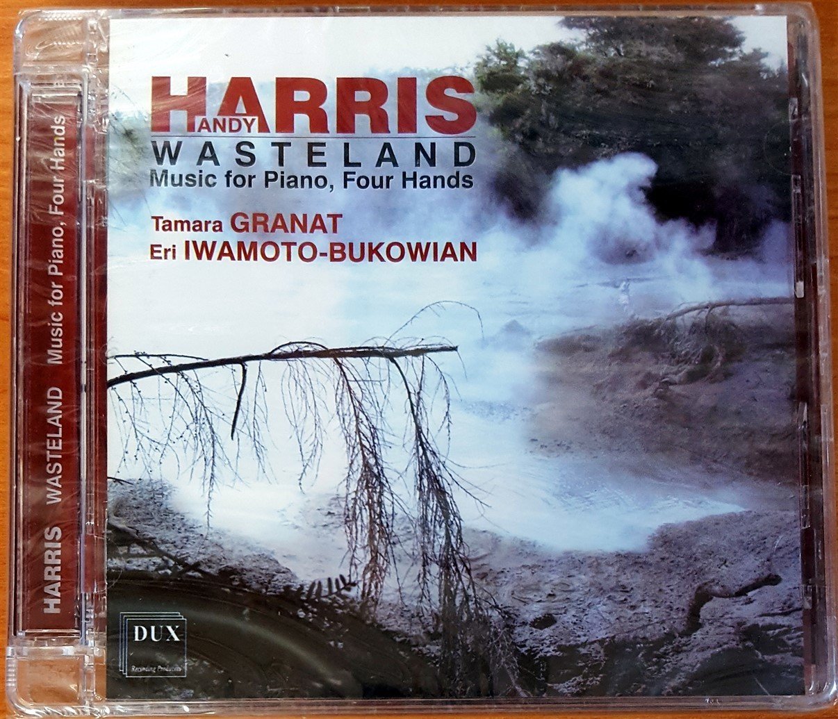 ANDY HARRIS - WASTELAND / MUSIC FOR PIANO, FOUR HANDS (2012) CD SIFIR