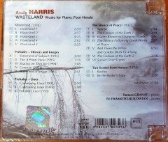 ANDY HARRIS - WASTELAND / MUSIC FOR PIANO, FOUR HANDS (2012) CD SIFIR