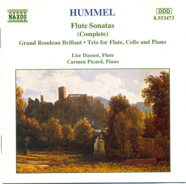 HUMMEL - FLUTE SONATAS /LISE DAOUST (FLUTE) CARMEN PICARD (PIANO) - CD 1996 2.EL