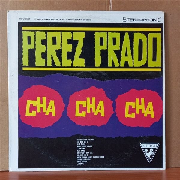 PEREZ PRADO – CHA CHA CHA - LP 2. EL PLAK
