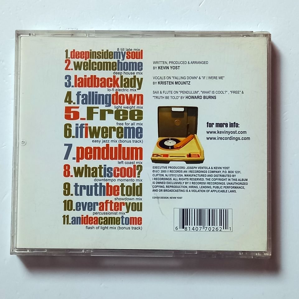 KEVIN YOST – FUTURE FLASHBACK REMIXED (2005) - CD 2.EL