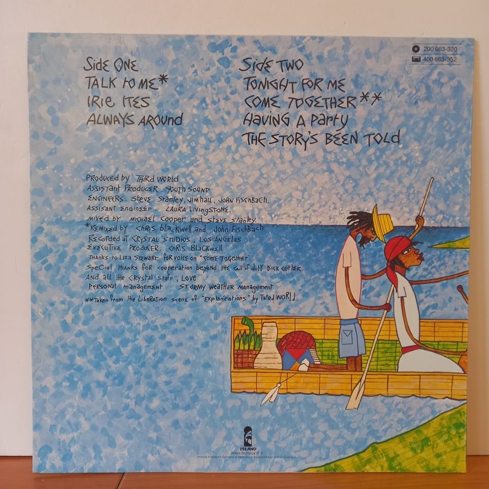 THIRD WORLD – THE STORY'S BEEN TOLD (1979) - LP 2.EL PLAK