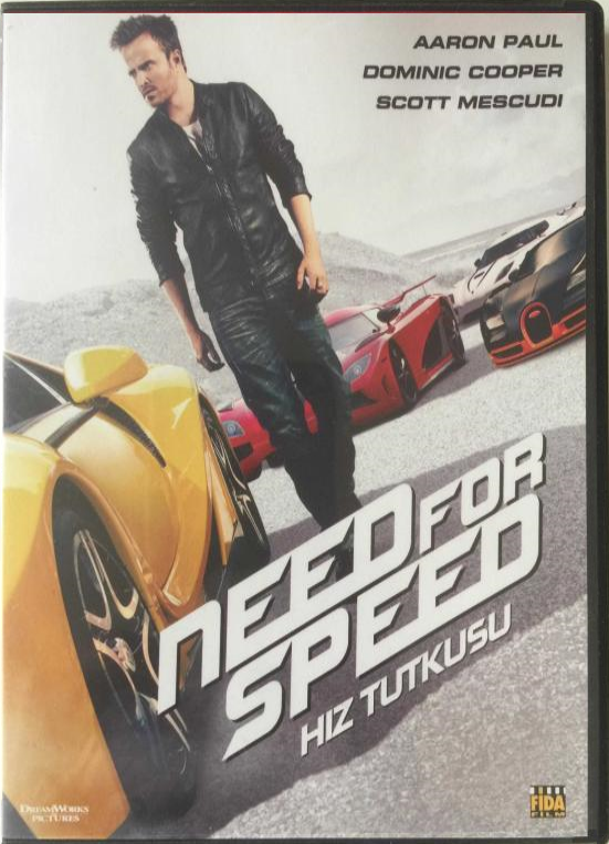 NEED FOR SPEED - HIZ TUTKUSU - AARON PAUL - DVD 2.EL