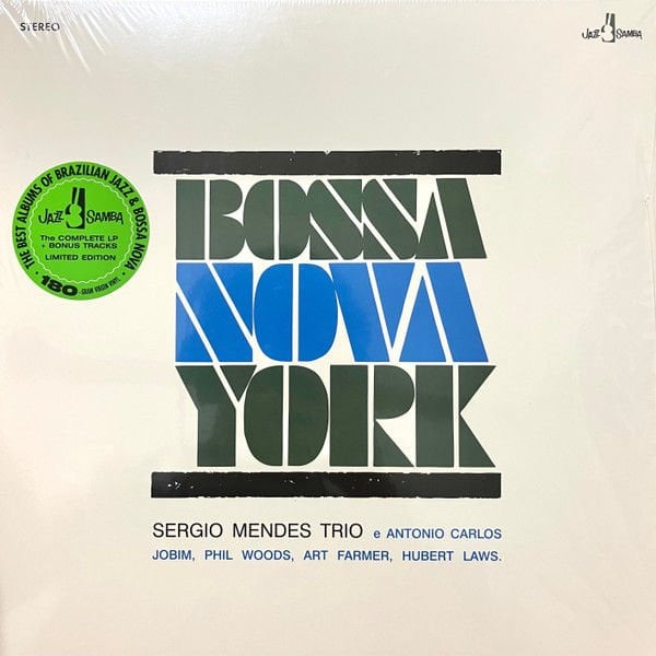 THE SÉRGIO MENDES TRIO – BOSSA NOVA YORK (1964) - LP 2024 REISSUE SIFIR PLAK