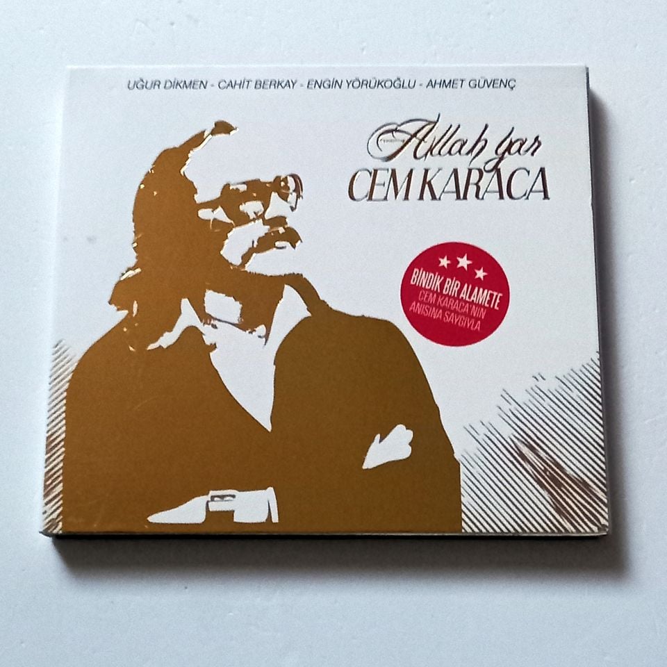 CEM KARACA - ALLAH YAR (2013) - CD DIGIPAK MAJÖR MÜZİK 2.EL