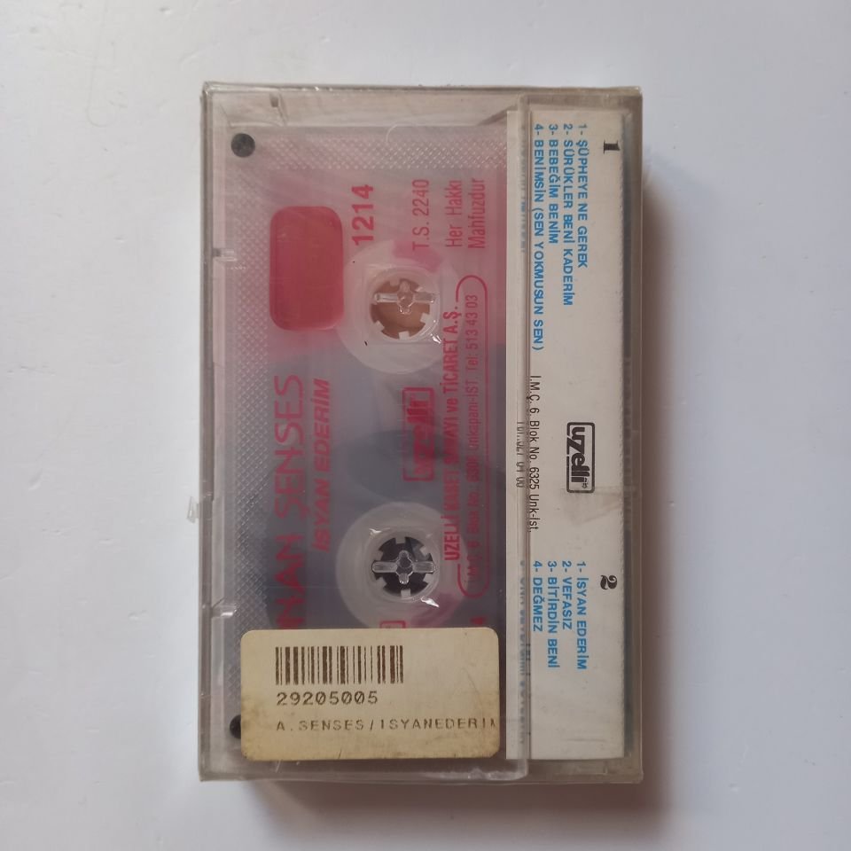 ADNAN ŞENSES - İSYAN EDERİM - KASET SIFIR