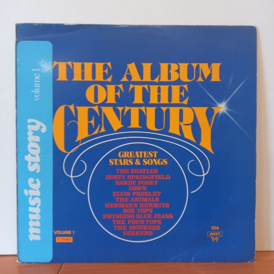 THE ALBUM OF THE CENTURY - VOLUME 1 / BEATLES, ELVIS PRESLEY, THE ANIMALS (1978) - LP YERLİ BASKI 2.EL PLAK