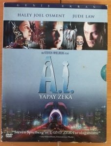 ARTIFICIAL INTELLIGENCE / A.I. - YAPAY ZEKA - STEVEN SPIELBERG - 2 DVD DIGIPAK 2.EL