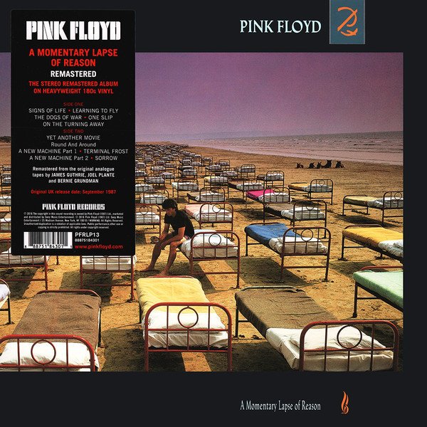 PINK FLOYD - A MOMENTARY LAPSE OF REASON (1987) - LP 180GR GATEFOLD 2017 EDITION SIFIR PLAK