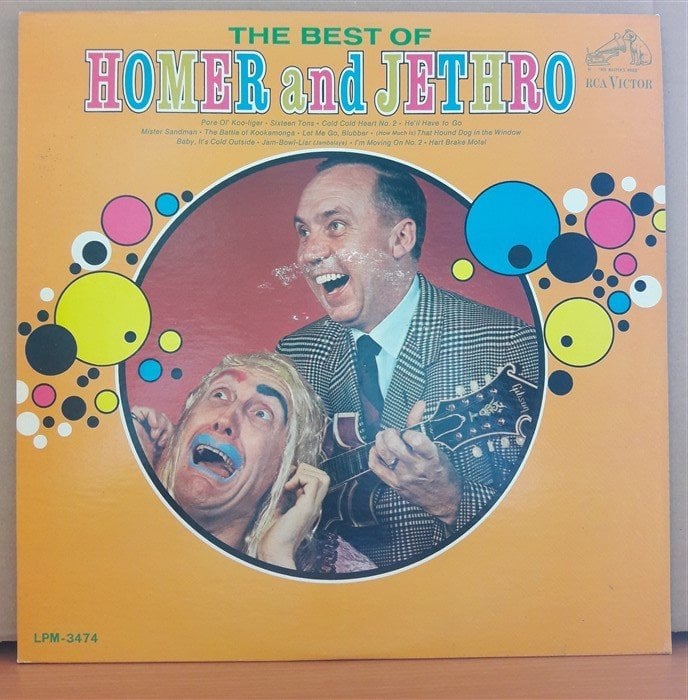 HOMER AND JETHRO - THE BEST OF (1966) - LP 2.EL PLAK