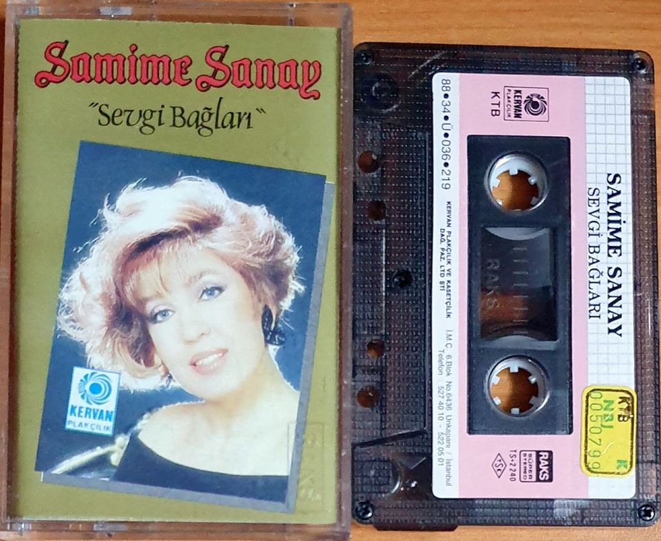 SAMİME SANAY - SEVGİ BAĞLARI (1988) - KASET 2.EL
