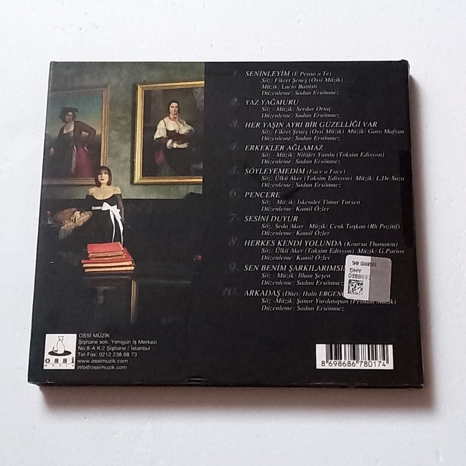 AYTEN ALPMAN - BİR BAŞKADIR (2007) - CD DIGIPAK OSSİ MÜZİK 2.EL