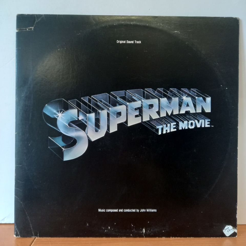 JOHN WILLIAMS – SUPERMAN MOVIE SOUNDTRACK (1978) - 2LP 2.EL PLAK