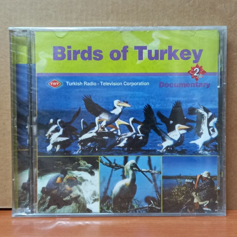 BIRDS OF TURKEY - TRT DOCUMENTARY (1998) - 2CD SIFIR
