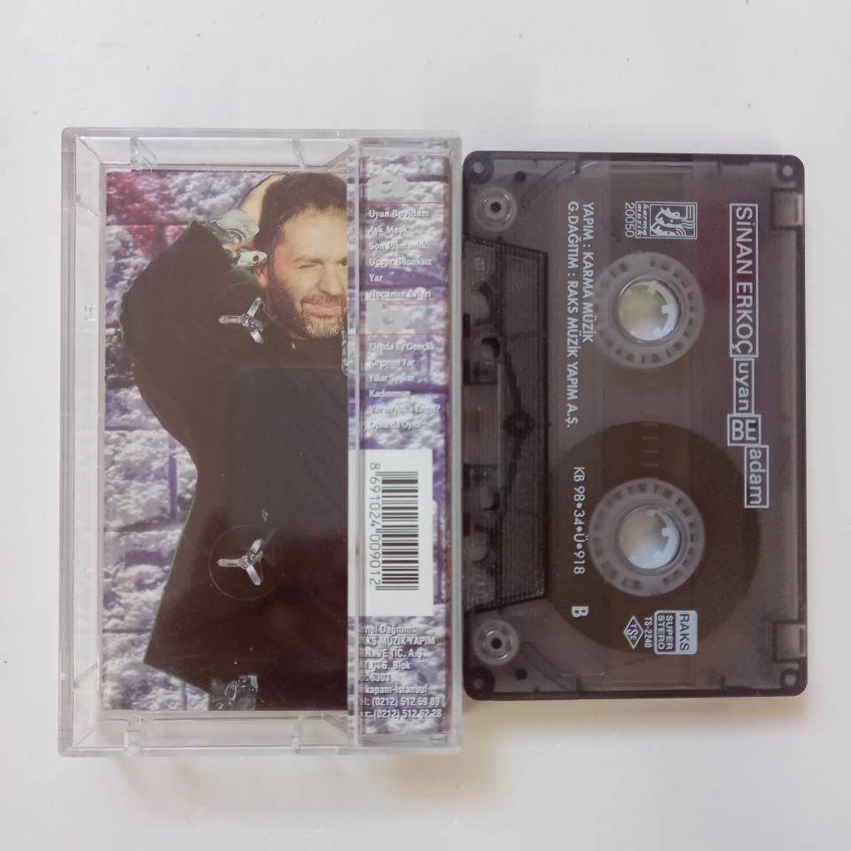 SİNAN ERKOÇ - UYAN BE ADAM (1998) - KASET 2.EL