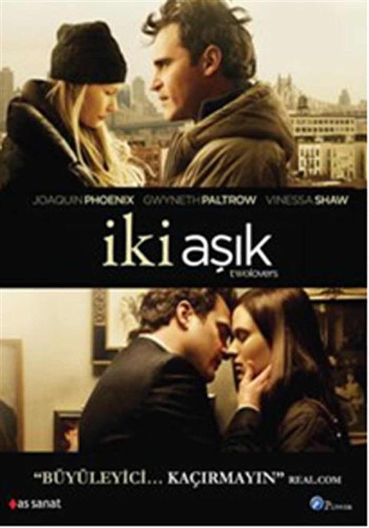 İKI AŞIK - TWO LOVERS - JOAQUIM PHOENIX - GWYNETH PALTROW - DVD AMBALAJINDA SIFIR