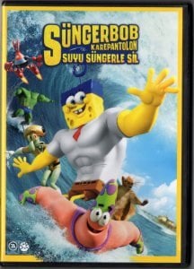 SÜNGERBOB KAREPANTOLON SUYU SÜNGERLE SİL - DVD 2.EL