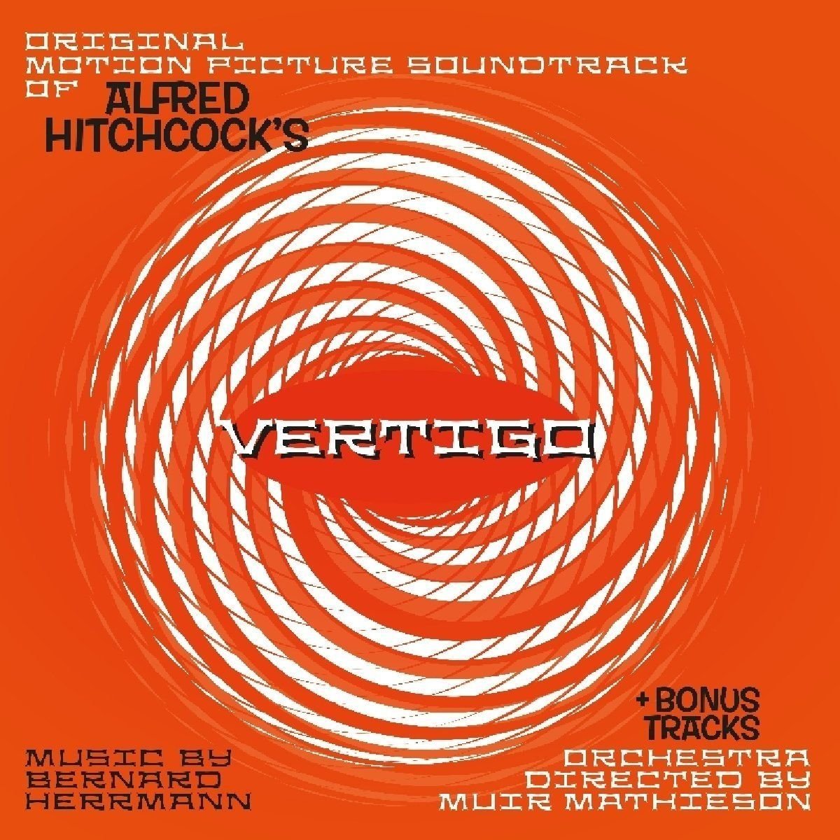 ALFRED HITCHCOCK'S VERTIGO (1958) - SOUNDTRACK / BERNARD HERRMANN - LP 180GR 2023 COLOURED EDITION SIFIR PLAK