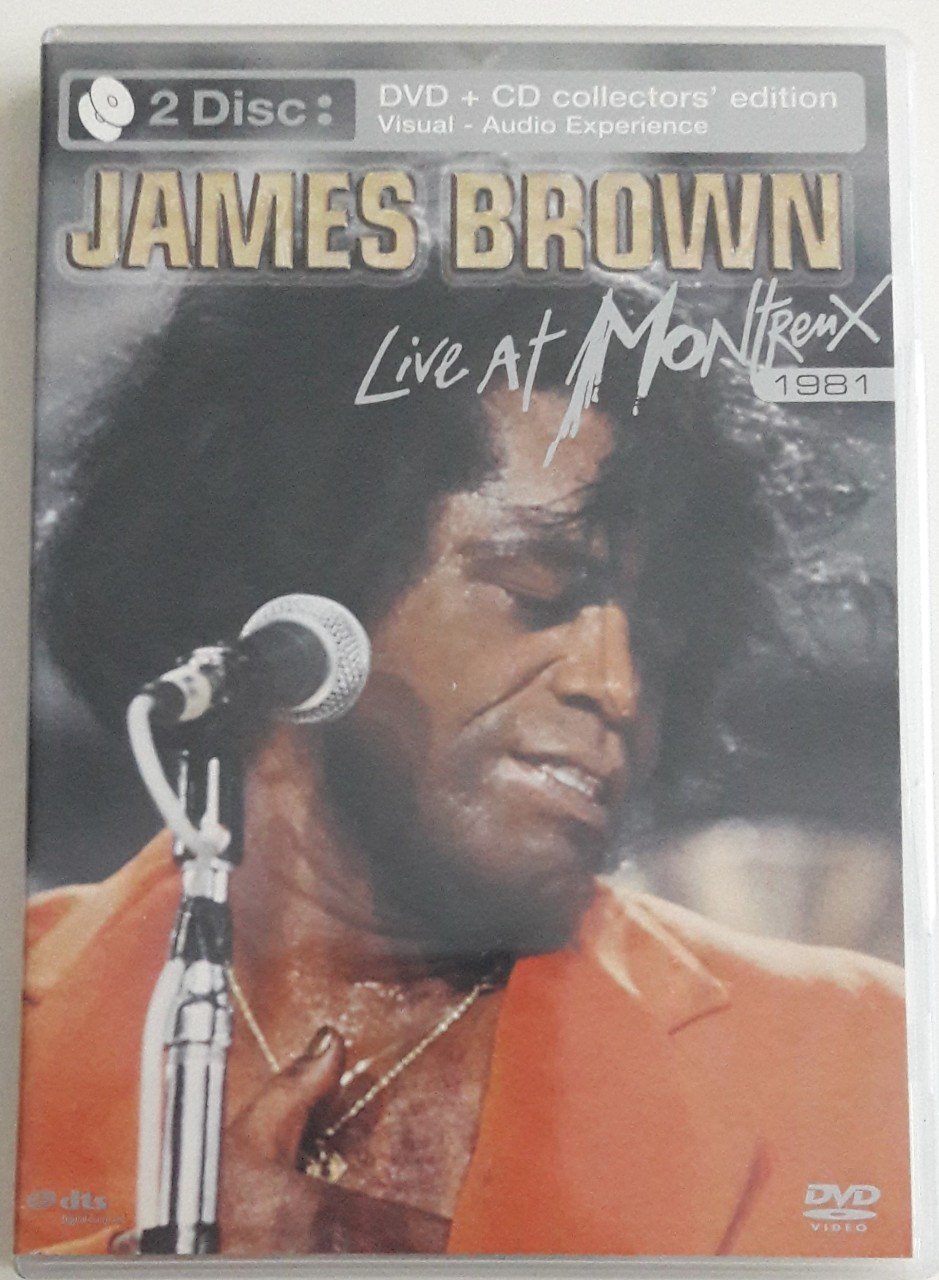 JAMES BROWN - LIVE AT MONTREUX (1981) - DVD+CD 2.EL