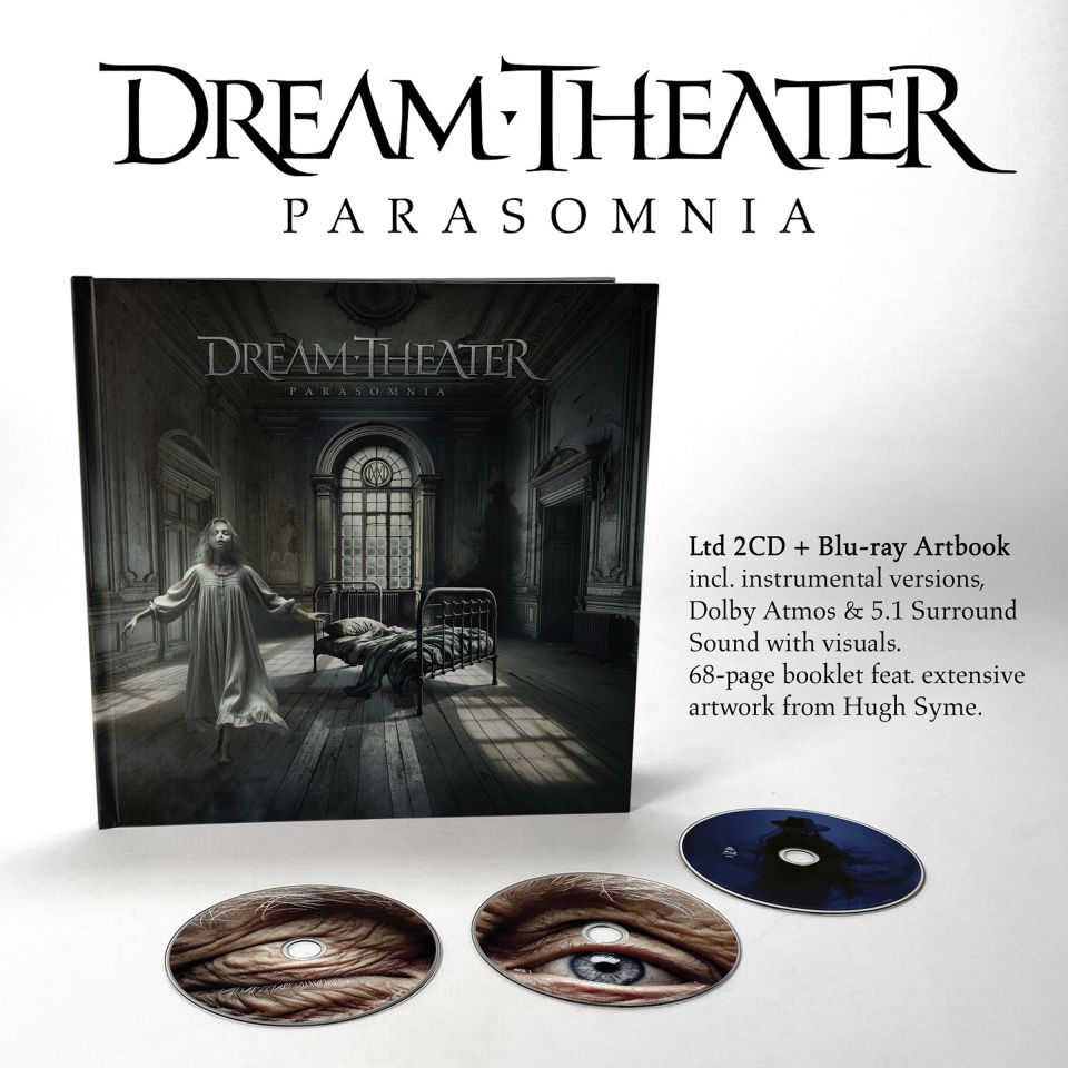 DREAM THEATER - PARASOMNIUM (2025) - 2xCD 1xBLU-RAY LIMITED DELUXE ARTBOOK / AMBALAJINDA SIFIR