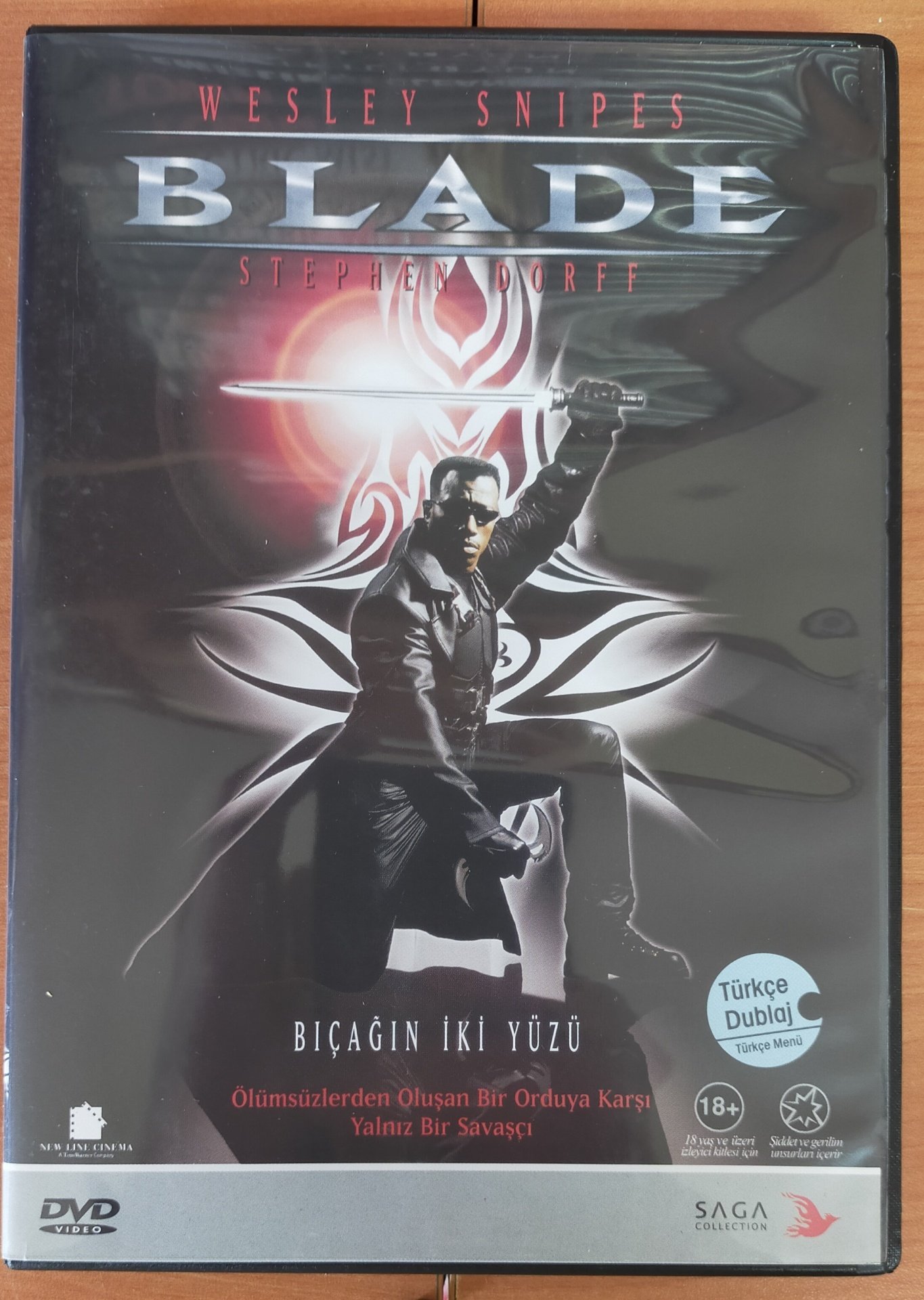 BLADE - BIÇAĞIN İKİ YÜZÜ - WESLEY SNIPES - DVD 2.EL