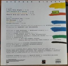 STEPHAN EICHER - I TELL THIS NIGHT (1985) - PLAK 2.EL