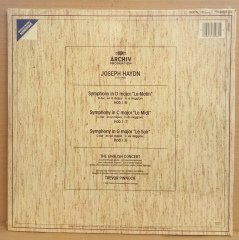 HAYDN - SYMPHONIES LE MATIN / LE MIDI / LE SOIR TREVOR PINNOCK (1987) - LP DÖNEM BASKI SIFIR PLAK
