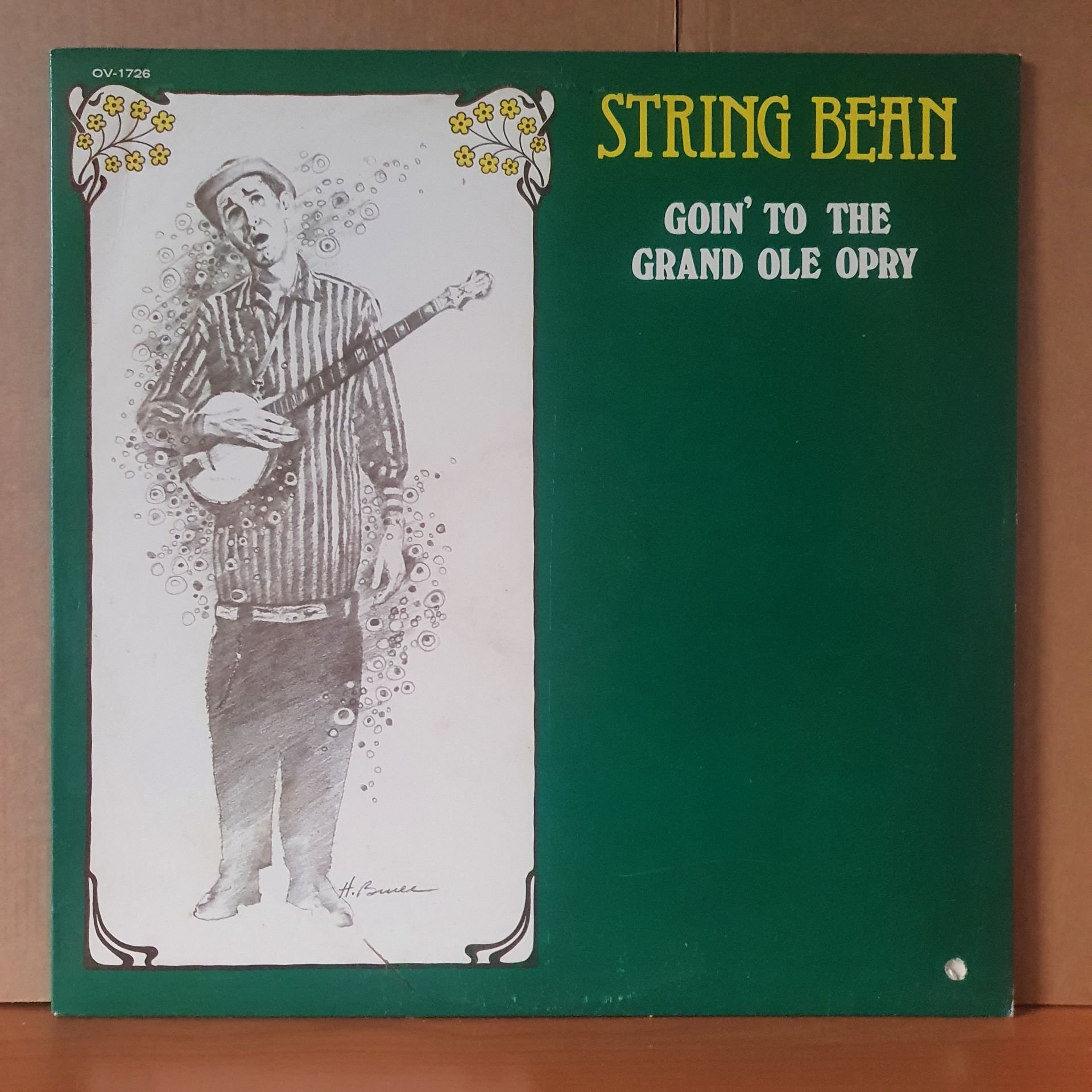 STRING BEAN - GOIN' TO THE GRAND OLE OPRY (1976) - LP 2.EL PLAK