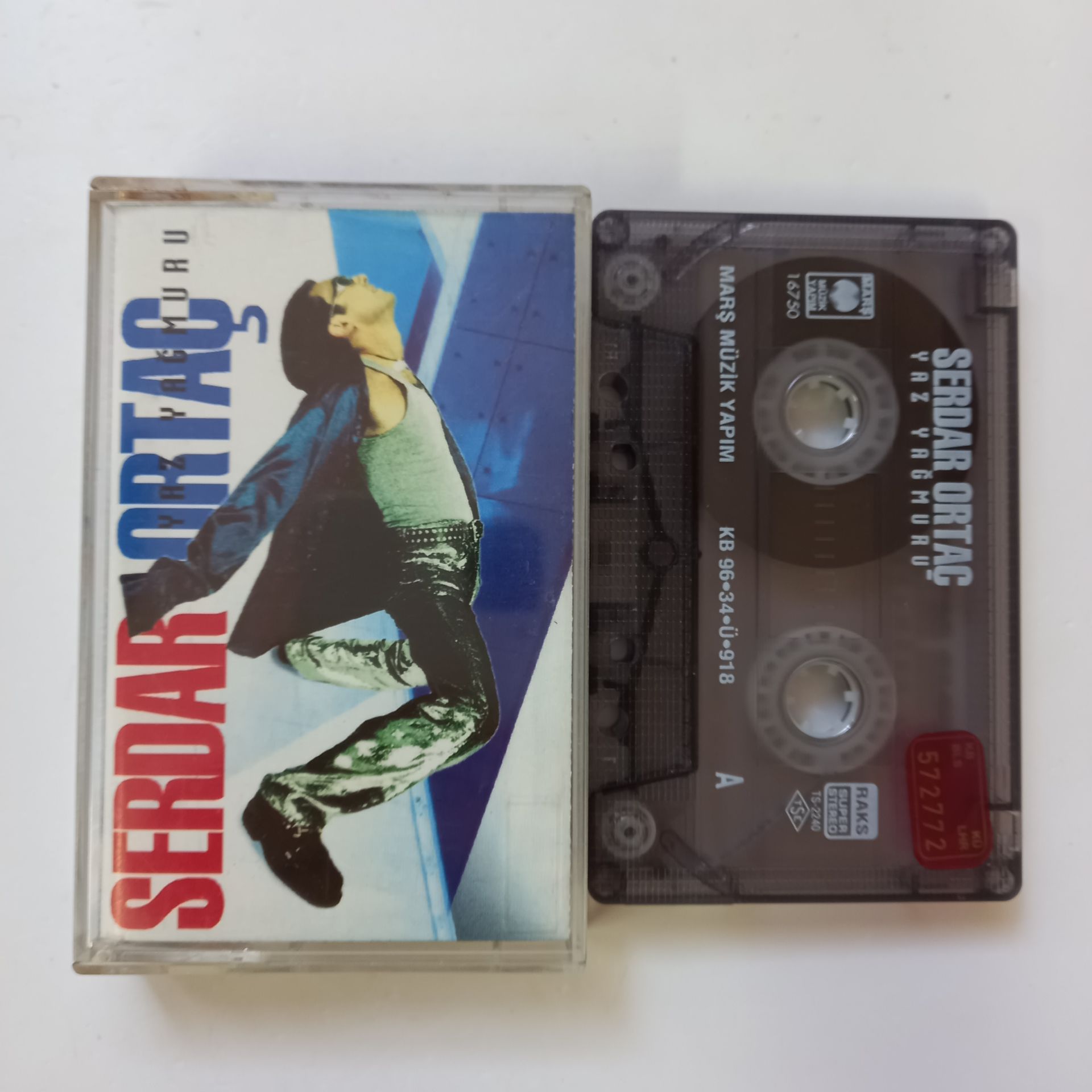 SERDAR ORTAÇ - YAZ YAĞMURU (1996) - KASET 2.EL
