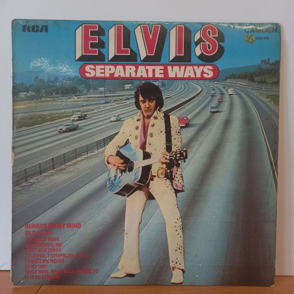 ELVIS PRESLEY – SEPARATE WAYS (1973) - LP 2.EL PLAK