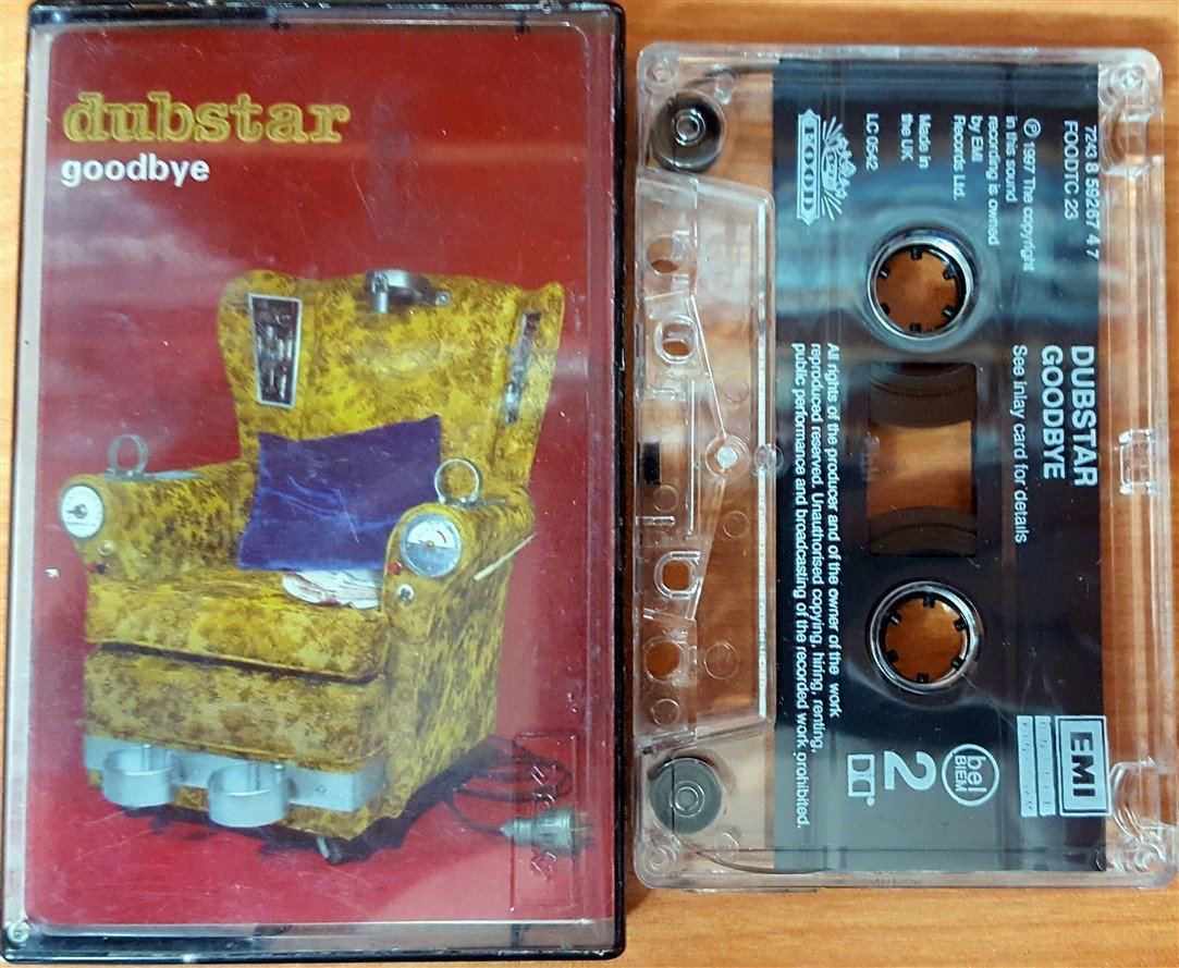 DUBSTAR - GOODBYE (1997) CASSETTE MADE IN UK ''USED''