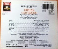 WAGNER - TRISTAN UND ISOLDE / KARAJAN VICKERS DERNESCH LUDWIG BERRY RIDDERBUSCH (1972) 1988 DIGITAL REMASTER / MADE IN WEST GERMANY 4CD 2.EL