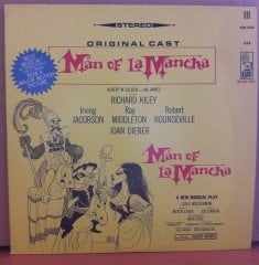MAN OF LA MANCHA - IRVING JACOBSON - ORIGINAL CAST (1972) - LP 2.EL PLAK