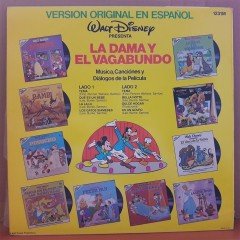 LA DAMA Y EL VAGABUNDO - WALT DISNEY - LP PLAK 2.EL