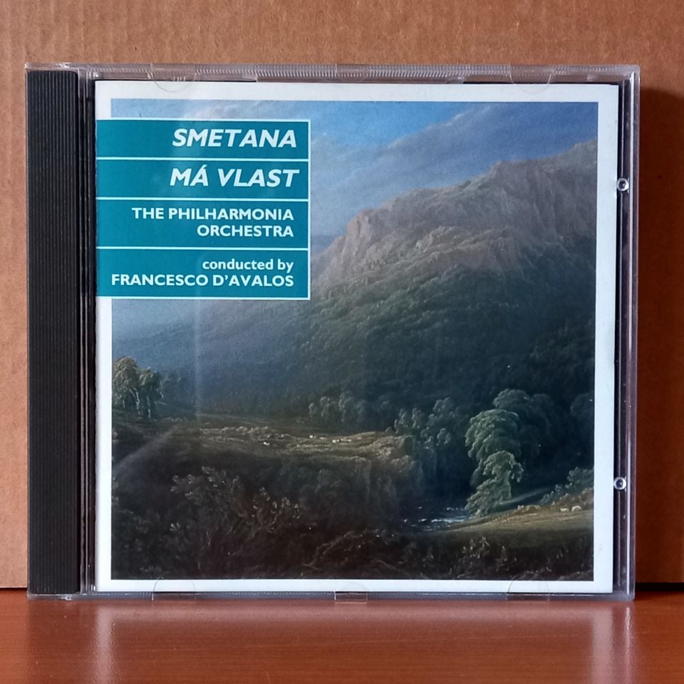 SMETANA: MA VLAST / THE PHILHARMONIA ORCHESTRA CONDUCTED BY FRANCESCO D'AVALOS (1993) - CD 2.EL