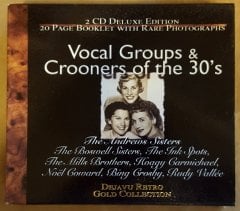 VOCAL GROUPS & CROONERS OF THE 1930's 2CD MILLS BROTHERS RUDY VALLEE BING CROSBY 2.EL