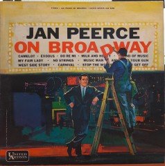 JAN PEERCE - ON BROADWAY - PLAK 2.EL
